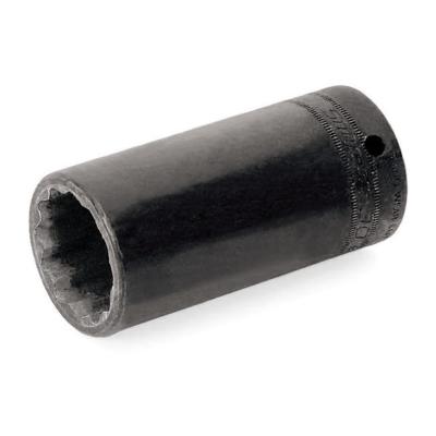 Douille à chocs pour écrou d'axe profond Flank Drive® à 12 pans métriques 30 mm à entraînement 1/2'