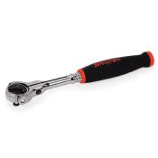 Cliquet à tête pivotante à prise souple avec technologie Dual 80® à entraînement 1/4' (rouge)